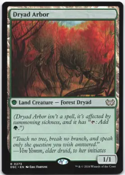 Dryad Arbor Normal R Commander: Duskmourn: House of Horror 273 NM - Image 1