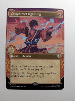 Redirect Lightning TLA 0343 Showcase Avatar: The Last Airbender Regular MtG - Image 1