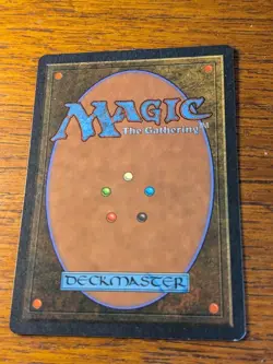 MTG Arabian Nights Mountain - ARN - Black Border - Rare C1 Error - LP/NM- - Image 4