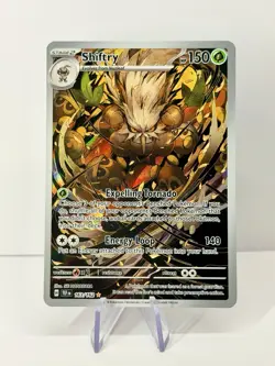 Shiftry Illustration Rare 163/162 SV05: Temporal Forces Holo - Pokemon TCG - Image 1