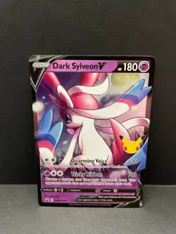 Dark Sylveon V SWSH134 Holo Promo Sword & Shield Promo Pokemon NM 134 - Image 1