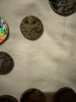 Lot of 61 Official Pokemon TCG Coins- CHARIZARD PIKACHU DRAGONITE, Etc - Image 5