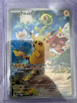 Pokemon TCG Pikachu Svp Black Star Promos SVP027 Holo Promo Promo - Image 1