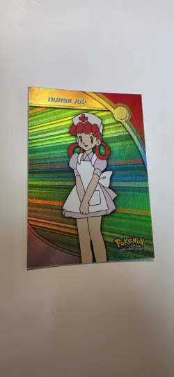 2000 Topps Pokemon TV Series 3 Nurse Joy Rainbow Foil #HV16 - Image 1