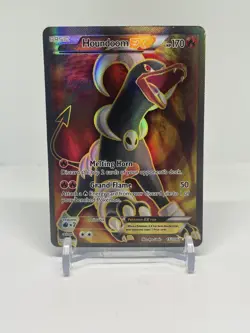 Houndoom EX - 153/162 - Pokemon Breakthrough XY Full Art Ultra Rare LP - Image 1