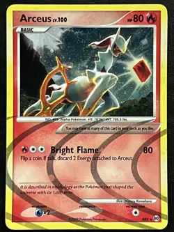Pokemon Arceus Holo - Platinum Arceus - AR3 LP - Image 1