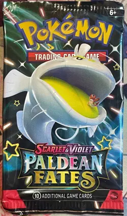 Paldean Fates Booster Pack Art Set (4) EMPTY - Pokemon 2024 - Image 2