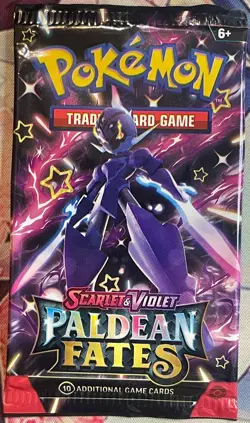 Paldean Fates Booster Pack Art Set (4) EMPTY - Pokemon 2024 - Image 3