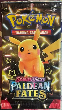 Paldean Fates Booster Pack Art Set (4) EMPTY - Pokemon 2024 - Image 4