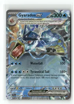 Gyarados ex 045/198 Double Rare Scarlet & Violet Pokemon Holo Near Mint - Image 1