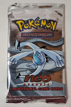 Pokemon Neo Genesis Booster Pack Unlimited SEALED Wizard of the Coast English - Image 1