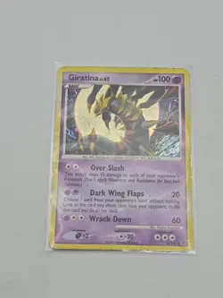 Pokemon Giratina 10/127 Platinum Holo (LP) - Image 1