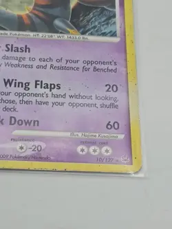 Pokemon Giratina 10/127 Platinum Holo (LP) - Image 4
