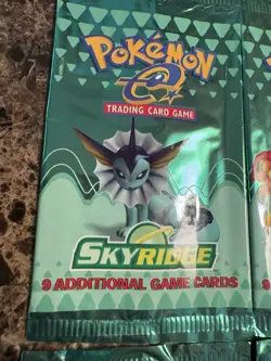 Skyridge Booster Pack Lot (EMPTY) - Pokemon TCG - Image 2