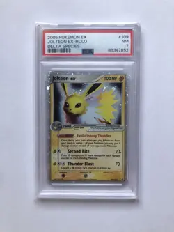 Pokemon JOLTEON EX - 109/113 - EX DELTA SPECIES - ENG - PSA 7 - Image 1