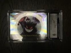 Gengar Holo CGC 9 Pokemon Topps 2000 Tower of Terror Ep 22 Silver Foil POP 13 - Image 4