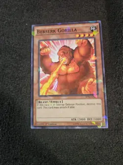 Berserk Gorilla - BP03-EN008 - 1st Edition - Shatterfoil Rare - NM - Yu-Gi-Oh! - Image 1
