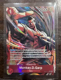 Monkey.D.Garp (Alt Art) OP13-016 R Carrying on His Will - ONE PIECE ENGLISH - Image 1