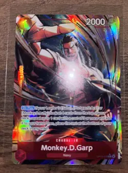 Monkey.D.Garp (Alt Art) OP13-016 R Carrying on His Will - ONE PIECE ENGLISH - Image 2