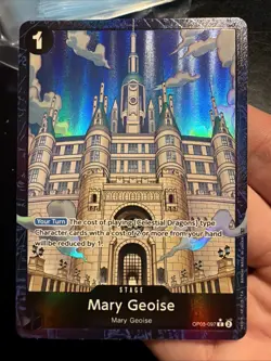 ONE PIECE RARE Mary Geoise OP05-097 - Cool Card - Image 1