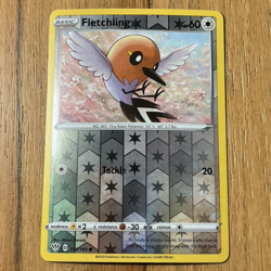Fletchling 151/189 Darkness Ablaze Reverse Holo Rare Pokemon Card NM - Image 1
