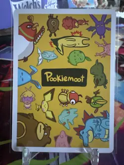Sluggy (Slugma)card #0218 - Gen 2 Pookiemoot Fan Art - Pokemon - Image 2