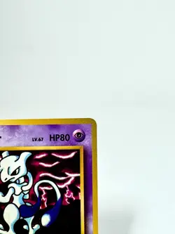 Mewtwo Pokemon Card glossy Old Back #150 Jpanese Vending Series 3 Promo LP - Image 3