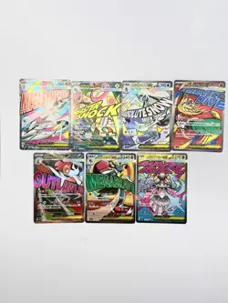 7 Pokemon Cards Japanese Mega Evolution Full Art Set M Gardevoir Lucario Diancie - Image 1