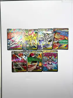 7 Pokemon Cards Japanese Mega Evolution Full Art Set M Gardevoir Lucario Diancie - Image 2
