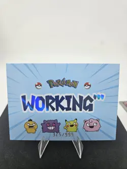 Pokemon Chinese Mengka Promo “PIKACHU WORKING” CARD (347/999) - Image 3