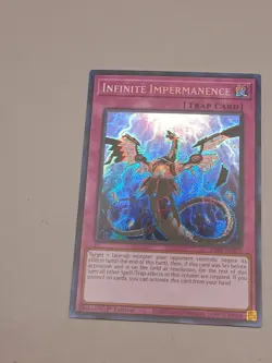 Infinite Impermanence Platinum Secret Rare 1st Edition RA01-EN075 Yugioh - Image 2