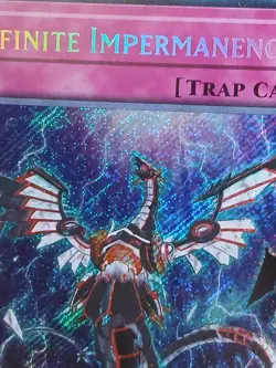 Infinite Impermanence Platinum Secret Rare 1st Edition RA01-EN075 Yugioh - Image 3