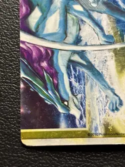 2010 Pokemon TCG Unleashed Raikou Suicune Legend Holo Card 93/95 Bottom HP - Image 4