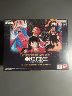 ONE PIECE CARD GAME EMPERORS OF THE NEW WORLD BOOSTER BOX OP09 ENGLISH - Image 1
