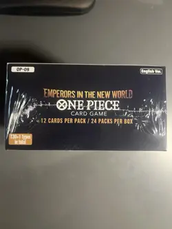 ONE PIECE CARD GAME EMPERORS OF THE NEW WORLD BOOSTER BOX OP09 ENGLISH - Image 5