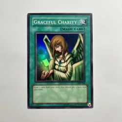 Yugioh Graceful Charity SDP-040 Super Rare Unlimited - Image 1