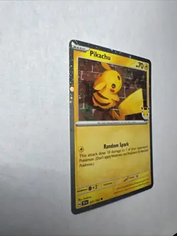 Pokemon Pikachu Promo Stamped Holo 051/162 EN Basic 70 HP Random Spark Card - Image 2