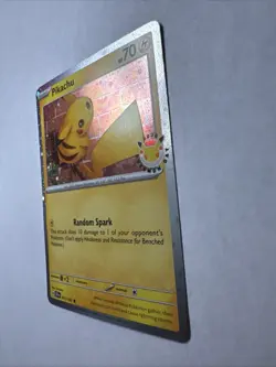 Pokemon Pikachu Promo Stamped Holo 051/162 EN Basic 70 HP Random Spark Card - Image 3