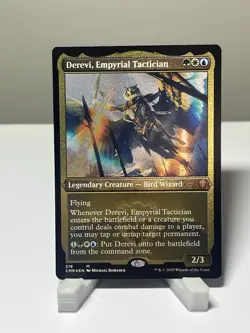 Derevi, Empyrial Tactician (Foil Etched) M Commander Legends 518 NM - Image 1