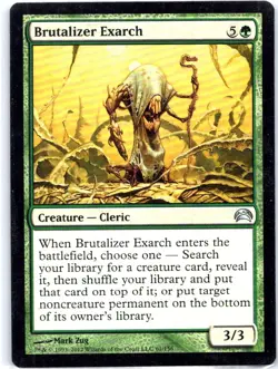 #61 Brutalizer Exarch Planechase 2012 Uncommon - Image 1