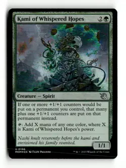 Kami of Whispered Hopes March of the Machine Foil 196 LP MTG Magic The Gathering - Image 1