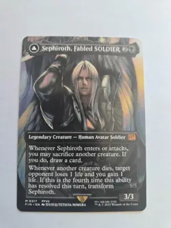 Sephiroth, Fabled SOLDIER (0317) (Borderless) Final Fantasy Non-Foil - Image 1