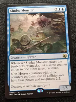 Sludge Monster - MID - NM Unplayed - EN - 076 - Image 1