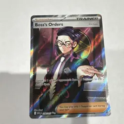 Pokemon Boss's Orders [Corbeau] Trainer Supporter Full Art Holo ASC 256/217 - Image 1