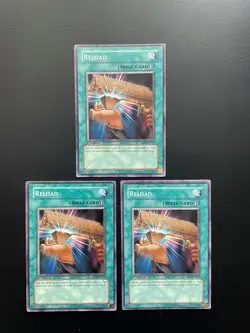 Yugioh Reload SD8-EN023 1st Edition Common LP/MP X3 - Image 1