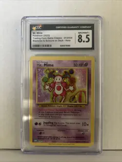Mr. Mine Pokemon 2023 CGC Mint8.5 Trading Card Game Classic Holo - Image 1