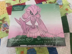 Pokemon Scarlet & Violet Paradox Rift Pokemon Center ETB Iron Valiant Sealed - Image 1