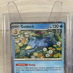Pokemon TCG Psyduck/Golduck MEP 007/008 Mega Evolution Promo With Protectors - Image 2