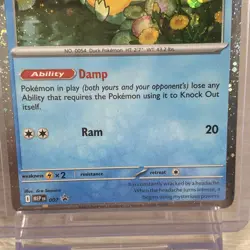 Pokemon TCG Psyduck/Golduck MEP 007/008 Mega Evolution Promo With Protectors - Image 5