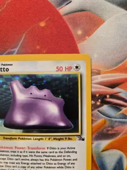 Pokemon TCG Ditto Fossil 3/62 Holo - Image 3